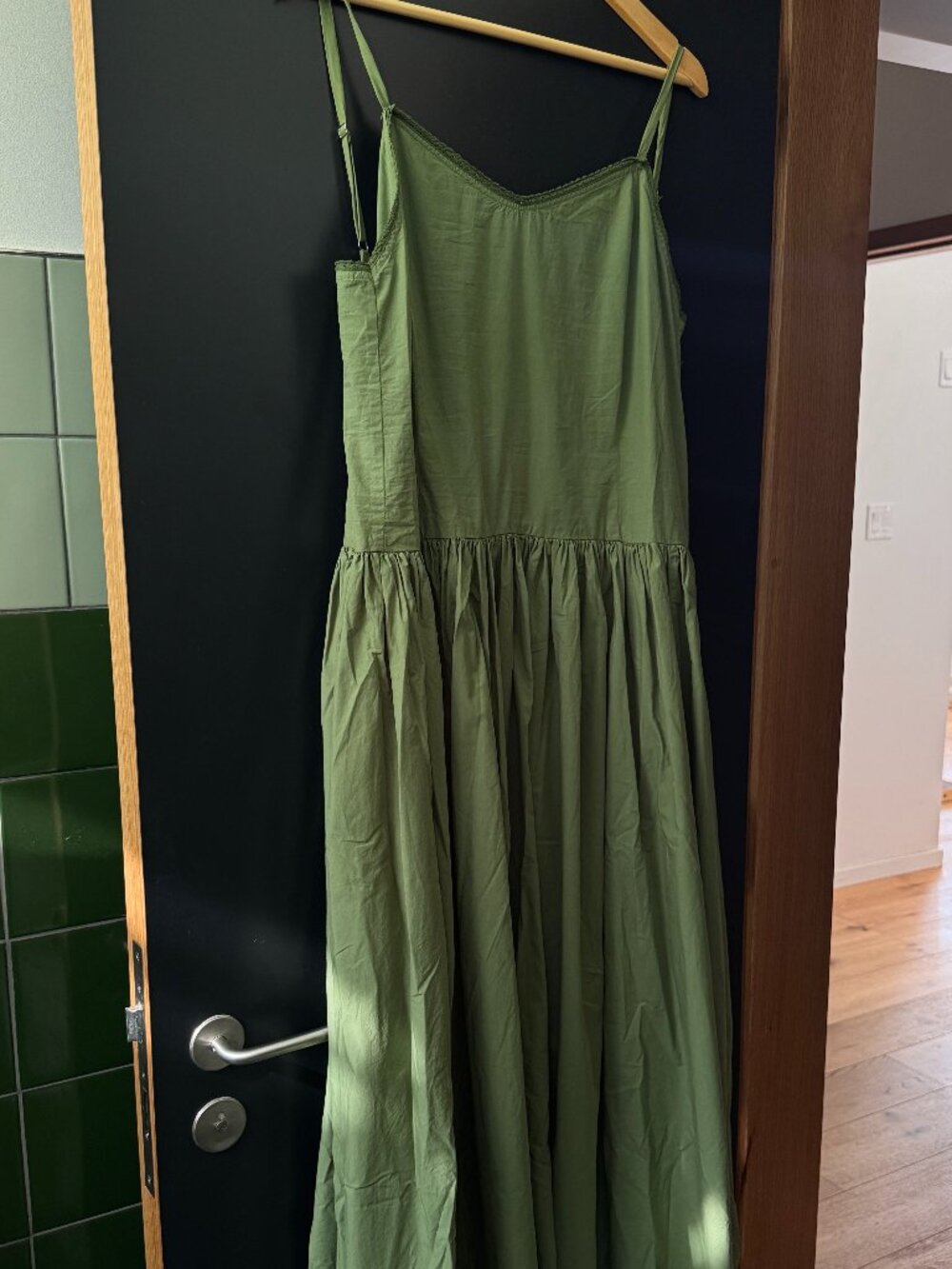 Emma Rothkopf Ritual Dress in Green (Large) - Picture 1 of 6